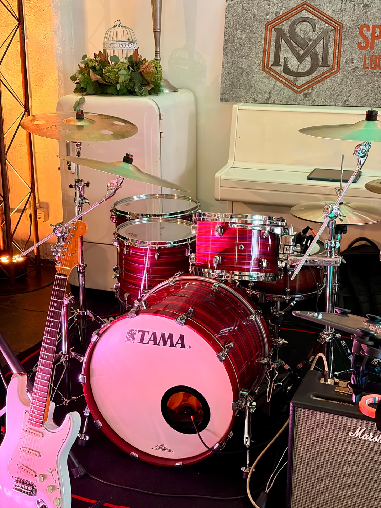 Erik's TAMA Starclassic kit